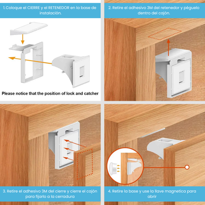 Pack Cerraduras Magnéticas Niños